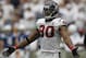 HOUSTON - SEPTEMBER 11: Mario Williams #90 of the Houston Texans during game action against the Indianapolis Colts at Reliant Stadium on September 11, 2011 in Houston, Texas. The Texans won 34-7. (Photo by Bob Levey/Getty Images)