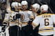 TORONTO, CANADA - MARCH 6: The Boston Bruins celebrate Tyler Seguin goal against the Toronto Maple Leafs during NHL action at the Air Canada Centre March 6, 2012 in Toronto, Ontario, Canada. (Photo by Abelimages/Getty Images)