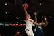 NEW YORK - MARCH 07: Andy Rautins #1 of the Syracuse Orange goes to the hoop against the Connecticut Huskies during the first round of the Big East Championship at Madison Square Garden On March 7, 2007 in New York City. (Photo by Jim McIsaac/Getty Images)