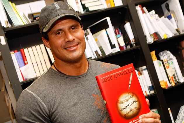 Jose Canseco Won't Play in Mexico After Admitting to Taking Banned Substance