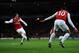 LONDON, ENGLAND - MARCH 06: Tomas Rosicky of Arsenal scores their second goal during the UEFA Champions League Round of 16 second leg match between Arsenal and AC Milan at Emirates Stadium on March 6, 2012 in London, England. (Photo by Laurence Griffiths/Getty Images)