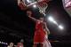 MADISON, WI - FEBRUARY 04: Jared Sullinger #0 of the Ohio State Buckeyes grabs a rebound over Frank Kaminsky #44 of the Wisconsin Badgers at Kohl Center on February 4, 2012 in Madison, Wisconsin. Ohio State defeated Wisconsin 58-52. (Photo by Jonathan Daniel/Getty Images)