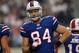 ARLINGTON, TX - NOVEMBER 13: Scott Chandler #84 of the Buffalo Bills at Cowboys Stadium on November 13, 2011 in Arlington, Texas. (Photo by Ronald Martinez/Getty Images)