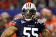 ATLANTA, GA - DECEMBER 31: Corey Lemonier #55 of the Auburn Tigers against the Virginia Cavaliers during the 2011 Chick Fil-A Bowl at Georgia Dome on December 31, 2011 in Atlanta, Georgia. (Photo by Kevin C. Cox/Getty Images)
