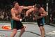 Stephan Bonnar and Forrest Griffin in the TUF Season 1 Finale (Photo by Zuffa LLC/Zuffa LLC via Getty Images)