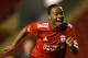 Sterling celebrating scoring against Southend last year