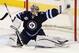 WINNIPEG, CANADA - FEBRUARY 27: Ondrej Pavelec #31 of the Winnipeg Jets makes a save in a game against the Edmonton Oilers in NHL action at the MTS Centre on February 27, 2012 in Winnipeg, Manitoba, Canada. (Photo by Marianne Helm/Getty Images)