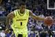 KANSAS CITY, MO - MARCH 08: Perry Jones III #1 of the Baylor Bears drives the lane during a game against the Kansas State Wildcats in the quarterfinals of the Big 12 Basketball Tournament March 8, 2012 at Sprint Center in Kansas City, Missouri. (Photo by Ed Zurga/Getty Images)