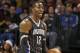 OKLAHOMA CITY, OK - DECEMBER 25: Dwight Howard #12 of the Orlando Magic questions a call during the NBA season opening game against the Oklahoma City Thunder December 25, 2011 at the Chesapeake Energy Arena in Oklahoma City, Oklahoma. Oklahoma City defeated Orlando 97-89. NOTE TO USER: User expressly acknowledges and agrees that, by downloading and or using this Photograph, user is consenting to the terms and conditions of the Getty Images License Agreement. (Photo by Brett Deering/Getty Images)