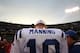 OAKLAND, CA - DECEMBER 26: Peyton leaves the field against the Oakland Raiders during an NFL game at Oakland-Alameda County Coliseum on December 26, 2010 in Oakland, California. (Photo by Jed Jacobsohn/Getty Images)