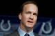 INDIANAPOLIS, IN - MARCH 07: Peyton Manning speaks during a press conference announcing his release from the Indianapolis Colts at Indiana Farm Bureau Football Center on March 7, 2012 in Indianapolis, Indiana. (Photo by Joey Foley/Getty Images)