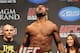 LAS VEGAS - MAY 28: UFC fighter Quinton 'Rampage' Jackson weighs in for his fight against UFC fighter Rashad Evans at UFC 114: Rampage versus Rashad at the Mandalay Bay Hotel on May 28, 2010 in Las Vegas, Nevada. (Photo by Jon Kopaloff/Getty Images)