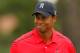 PALM BEACH GARDENS, FL - MARCH 04: Tiger Woods smiles after an eagle on the third hole during the final round of the Honda Classic at PGA National on March 4, 2012 in Palm Beach Gardens, Florida. (Photo by Mike Ehrmann/Getty Images)