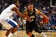 NEW ORLEANS, LA - MARCH 11: Jeffery Taylor #44 of the Vanderbilt Commodores drives against Darius Miller #1 of the Kentucky Wildcats in the second half during the championship game of the 2012 SEC Men's Basketball Tournament at New Orleans Arena on March 11, 2012 in New Orleans, Louisiana. (Photo by Chris Graythen/Getty Images)