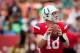 Manning might be wearing a red jersey more often if Arizona can lure him to sign.