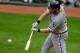CLEVELAND, OH - SEPTEMBER 20: Designated hitter Adam Dunn #32 of the Chicago White Sox hits an RBI double during the second inning against the Cleveland Indians at Progressive Field on September 20, 2011 in Cleveland, Ohio. (Photo by Jason Miller/Getty Images)