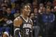 OKLAHOMA CITY, OK - DECEMBER 25: Dwight Howard #12 of the Orlando Magic questions a call during the NBA season opening game against the Oklahoma City Thunder December 25, 2011 at the Chesapeake Energy Arena in Oklahoma City, Oklahoma. Oklahoma City defeated Orlando 97-89. NOTE TO USER: User expressly acknowledges and agrees that, by downloading and or using this Photograph, user is consenting to the terms and conditions of the Getty Images License Agreement. (Photo by Brett Deering/Getty Images)