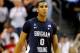 LAS VEGAS, NV - MARCH 03: Brandon Davies #0 of the Brigham Young Cougars walks on the court during a semifinal game of the Zappos.com West Coast Conference Basketball tournament against the Gonzaga Bulldogs at the Orleans Arena March 3, 2012 in Las Vegas, Nevada. Gonzaga won 77-58. (Photo by Ethan Miller/Getty Images)