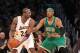 Paul Pierce and Kobe Bryant squared off yesterday at Staples Center.