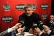 OTTAWA, ON - JANUARY 27: Head coach Todd McLellan of the San Jose Sharks answers questions from the press during the 2012 NHL All-Star Game Player Media Availability at the Westin Ottawa on January 27, 2012 in Ottawa, Ontario, Canada. (Photo by Christian Petersen/Getty Images)