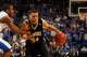 NEW ORLEANS, LA - MARCH 11: Jeffery Taylor #44 of the Vanderbilt Commodores drives against Darius Miller #1 of the Kentucky Wildcats in the second half during the championship game of the 2012 SEC Men's Basketball Tournament at New Orleans Arena on March 11, 2012 in New Orleans, Louisiana. (Photo by Chris Graythen/Getty Images)