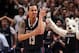 NEW YORK, NY - MARCH 08: Shabazz Napier #13 of the Connecticut Huskies reacts after a non call against the Syracuse Orange during the quarterfinals of the Big East Men's Basketball Tournament at Madison Square Garden on March 8, 2012 in New York City. (Photo by Jim McIsaac/Getty Images)