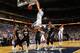 NEW ORLEANS, LA - MARCH 11: Anthony Davis #23 of the Kentucky Wildcats dunks on the Vanderbilt Commodores in the first half during the championship game of the 2012 SEC Men's Basketball Tournament at New Orleans Arena on March 11, 2012 in New Orleans, Louisiana. (Photo by Chris Graythen/Getty Images)