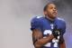 EAST RUTHERFORD, NJ - DECEMBER 05: Terrell Thomas #24 of the New York Giants is introduced against the Washington Redskinson December 5, 2010 at The New Meadowlands Stadium in East Rutherford, New Jersey. (Photo by Al Bello/Getty Images)