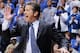 LEXINGTON, KY - DECEMBER 3: Kentucky Wildcats head coach John Calipari argues during first half action against the North Carolina Tar Heels at Rupp Arena on December 3, 2011 in Lexington, Kentucky. (Photo by Joe Robbins/Getty Images)