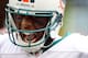 MIAMI GARDENS, FL - NOVEMBER 20: Wide receiver Brandon Marshall #19 of the Miami Dolphins shouts after a touchdown against the Buffalo Bills at Sun Life Stadium on November 20, 2011 in Miami Gardens, Florida. (Photo by Marc Serota/Getty Images)