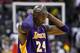 Kobe Bryant of the Los Angeles Lakers