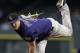 HOUSTON - SEPTEMBER 23: Pitcher Drew Pomeranz #47 of the Colorado Rockies throws against the Houston Astros at Minute Maid Park on September 23, 2011 in Houston, Texas. (Photo by Bob Levey/Getty Images)