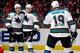 Logan Couture played on the top line, scored both Sharks goals and blocked two sure scores by Calgary