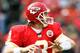 KANSAS CITY, MO - DECEMBER 18: Quarterback Kyle Orton #8 of the Kansas City Chiefs passes during the game against the Green Bay Packers on December 18, 2011 at Arrowhead Stadium in Kansas City, Missouri. (Photo by Jamie Squire/Getty Images)
