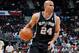 ATLANTA, GA - APRIL 05: Richard Jefferson #24 of the San Antonio Spurs against the Atlanta Hawks at Philips Arena on April 5, 2011 in Atlanta, Georgia. NOTE TO USER: User expressly acknowledges and agrees that, by downloading and/or using this Photograph, user is consenting to the terms and conditions of the Getty Images License Agreement. (Photo by Kevin C. Cox/Getty Images)