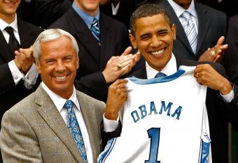 If President Obama's bracket gets it right, the UNC Tar Heels out of the Midwest Region will once again win it all.