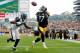 PITTSBURGH - SEPTEMBER 18: Mike Wallace #17 of the Pittsburgh Steelers catches a touchdown pass in front of Brandon Browner #39 of the Seattle Seahawks in the second half during the game on September 18, 2011 at Heinz Field in Pittsburgh, Pennsylvania. (Photo by Jared Wickerham/Getty Images)