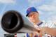 PORT ST. LUCIE, FL - MARCH 02: Outfielder Jason Bay #44 of the New York Mets poses for photos during MLB photo day on March 2, 2012 in Port St. Lucie, Florida. (Photo by Marc Serota/Getty Images)
