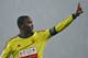 ST. PETERSBURG, RUSSIA - NOVEMBER 18: Samuel Eto'o of FC Anzhi Makhachkala gestures during the Russian Football League Championship match between FC Zenit St. Petersburg and FC Anzhi Makhachkala at the Petrovsky Stadium on November 18, 2011 in St. Petersburg, Russia. (Photo by Mike Kireev/Epsilon/Getty Images)