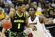 KANSAS CITY, MO - MARCH 10: Perry Jones III #1 of the Baylor Bears drives against Ricardo Ratliffe #10 of the Missouri Tigers in the first half during the championship game of the 2012 Big 12 Men's Basketball Tournament at Sprint Center on March 10, 2012 in Kansas City, Missouri. (Photo by Jamie Squire/Getty Images)