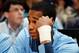ATLANTA, GA - MARCH 11: Injured John Henson #31 of the North Carolina Tar Heels looks on from the bench against the Florida State Seminoles during the Final Game of the 2012 ACC Men's Basketball Conference Tournament at Philips Arena on March 11, 2012 in Atlanta, Georgia. (Photo by Kevin C. Cox/Getty Images)