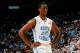 ATLANTA, GA - MARCH 11: Harrison Barnes #40 of the North Carolina Tar Heels walks off of the court after they lost 85-82 against the Florida State Seminoles during the Final Game of the 2012 ACC Men's Basketball Conference Tournament at Philips Arena on March 11, 2012 in Atlanta, Georgia. (Photo by Kevin C. Cox/Getty Images)