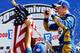 Brad Keselowski tweeting a picture of Victory Lane at Bristol