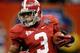 NEW ORLEANS, LA - JANUARY 09: Trent Richardson #3 of the Alabama Crimson Tide runs with the ball against the Louisiana State University Tigers during the 2012 Allstate BCS National Championship Game at Mercedes-Benz Superdome on January 9, 2012 in New Orleans, Louisiana. (Photo by Chris Graythen/Getty Images)