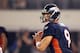 ARLINGTON, TX - AUGUST 11: Brady Quinn #9 of the Denver Broncos at Cowboys Stadium on August 11, 2011 in Arlington, Texas. (Photo by Ronald Martinez/Getty Images)