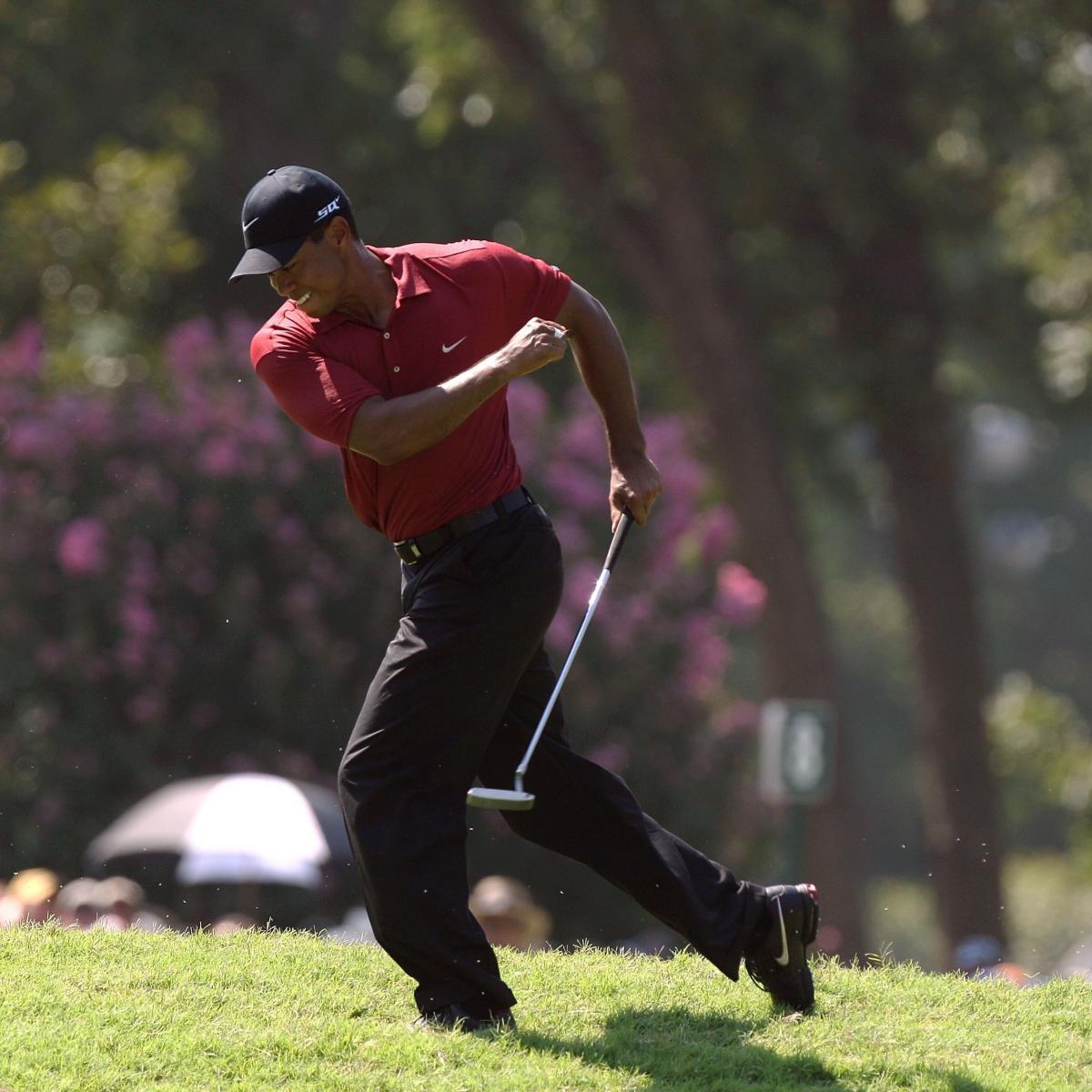 How Tiger Woods Really Injured His Left Knee | Bleacher Report | Latest News, Videos ...
