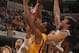 INDIANAPOLIS, IN - MARCH 09: Andre Ingram #30 of the Minnesota Golden Gophers battles for a rebound with Jordan Morgan #52 and Zack Novak #10 of the Michigan Wolverines during the Big Ten Basketball Tournament Quarterfinals at Bankers Life Fieldhouse on March 9, 2012 in Indianapolis, Indiana. (Photo by Jonathan Daniel/Getty Images)