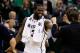 COLUMBUS, OH - MARCH 16: Draymond Green #23 of the Michigan State Spartans celebrates after defeating the LIU Brooklyn Blackbirds during the second round of the 2012 NCAA Men's Basketball Tournament at Nationwide Arena on March 16, 2012 in Columbus, Ohio. (Photo by Rob Carr/Getty Images)