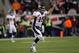 FOXBORO, MA - JANUARY 14: Tim Tebow #15 of the Denver Broncos reacts against the New England Patriots during their AFC Divisional Playoff Game at Gillette Stadium on January 14, 2012 in Foxboro, Massachusetts. (Photo by Jim Rogash/Getty Images)