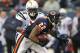 CHICAGO, IL - NOVEMBER 20: Matt Forte #22 of the Chicago Bears is hit by Donald Butler #56 of the San Diego Chargers at Soldier Field on November 20, 2011 in Chicago, Illinois. The Bears defeated the Chargers 31-20. (Photo by Jonathan Daniel/Getty Images)